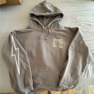 Gray STARFIT Hoodie with New York LOGO